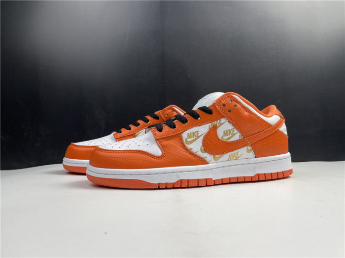 nike sb dunk low S*p*e x nike orange dh3228-181